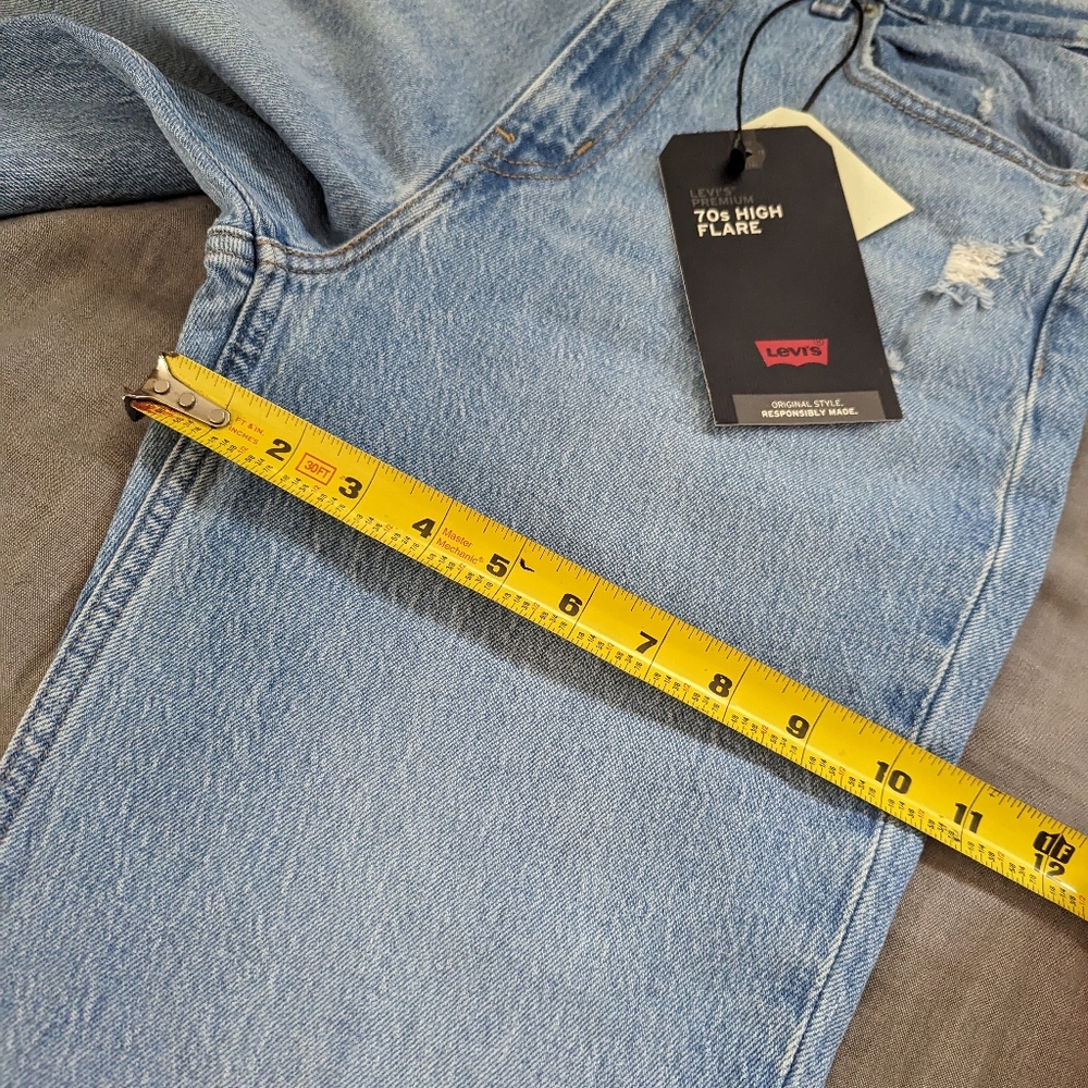Levi's 70s High Rise Flare Jeans Marin Babe - Picture 7 of 8
